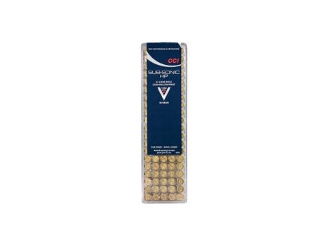 CCI 22 LR 40 Grain Subsonic Lead Hollow Point (Box)