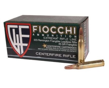 Fiocchi 223 Remington 45 Grain Frangible (Box)