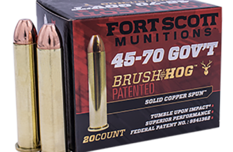 Fort Scott Munitions Tumble Upon Impact 45-70 Gov 300 Grain Solid Copper Spun (Box)
