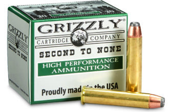 Grizzly Cartridge Co. Big Bore Hunting, .45-70 Gov't +P, JHP, 300 Grain, 20 Rounds