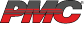 Alt text: PMC Ammunition logo featuring bold red and black design, representing quality in ammunition products.