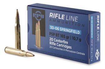 PPU, .30-06 Springfield, PSP-BT, 165 Grain, 20 Rounds