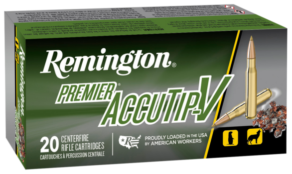 Remington Premier Accutip-v 224 Valkyrie 60 Grain AccuTip-V Boat-Tail (Box)