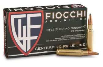 Fiocchi 308 Winchester 165 Grain PSP (Box)