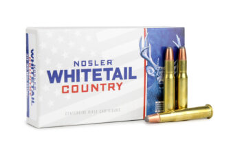 Nosler Whitetail Country 30-30 Winchester 150 Gr RN Solid Base (Box)