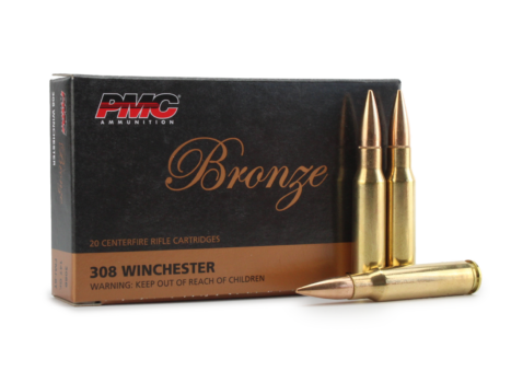 PMC Bronze 308 Winchester 147 Grain FMJ (Box)