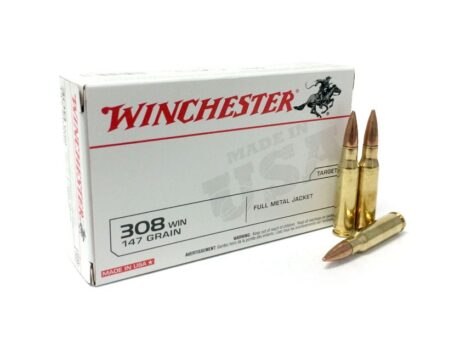 Winchester .308 Win 147 Grain FMJ (Box)