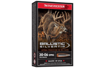 Winchester Ballistic Silvertip 30-06 Springfield 150 Grain Rapid Controlled Expansion Polymer Tip Ammunition (Box)