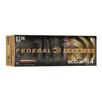 Federal Premium, 6.5 PRC, ELD-X, 143 Grain, 20 Grain