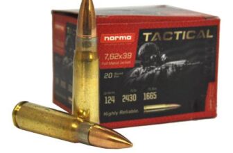 Norma 7.62x39 124 Grain FMJ (Box)