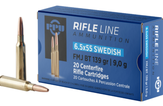 PPU Metric Rifle 6.5x55 Swedish 139 Gr FMJ BT 20 Rounds (Box)