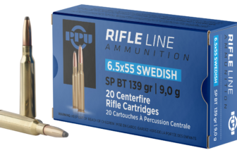 PPU Metric Rifle 6.5x55 Swedish 139 Gr Soft Point Boat Tail (Box)
