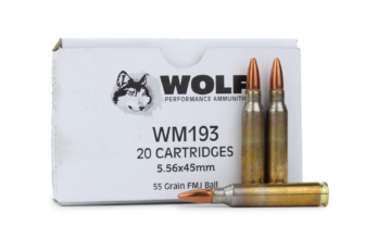 Wolf Gold 5.56 NATO 55 Gr FMJ (Box)