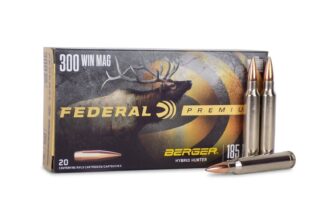 Federal 300 Win Mag 185 Gr Berger Hybrid Hunter (Box)