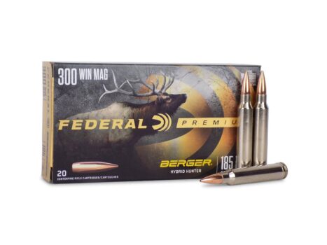 Federal 300 Win Mag 185 Gr Berger Hybrid Hunter (Box)