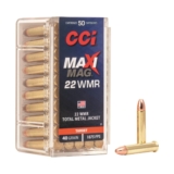 CCI Maxi-Mag, .22 WMR, TMJ, 40 Grain