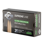 PPU Supreme Line 6.5 Creedmoor 140 gr Sierra MatchKing HPBT