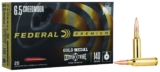 Federal Gold Medal 6.5 Creedmoor 140 Grain Open Tip Match