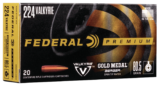 Federal Premium 224 Valkyrie 80.5 Grain Berger Open Tip Match
