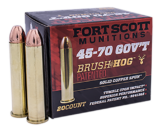 Fort Scott Munitions Tumble Upon Impact 45-70 Gov 300 Grain Solid Copper Spun