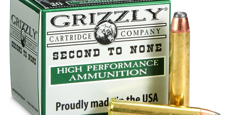 Grizzly Cartridge Co. Big Bore Hunting, .45-70 Gov’t +P, JHP, 300 Grain