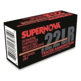 Supernova Red Tracer Ammo, .22LR, LRN, 40 Grain