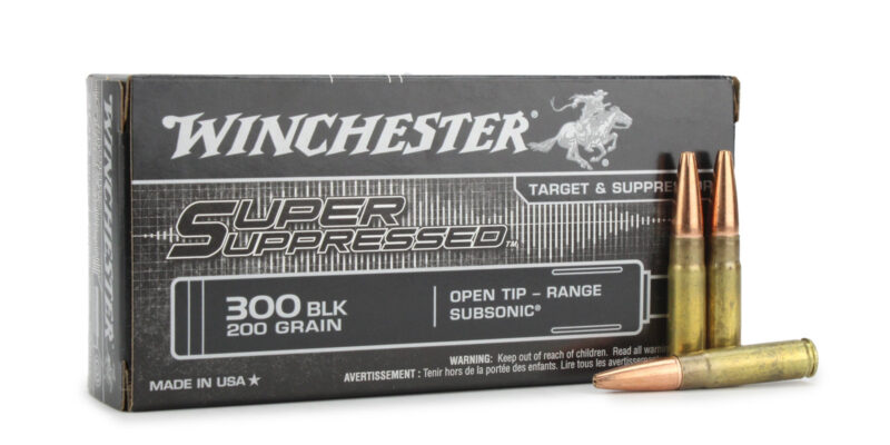 Winchester Super Suppressed 300 Blackout 200 Gr OTR