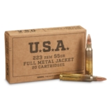 Winchester USA, .223 Remington, FMJ, 55 Grain