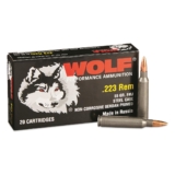 Wolf, .223 Remington, 55 Grain, FMJ
